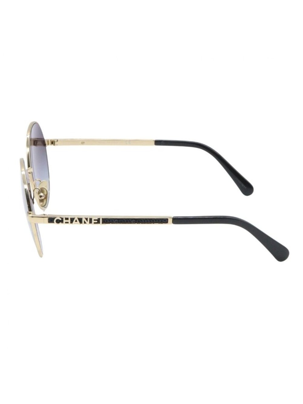 Chanel Sunglasses 395 S6 Gold Eyewear - Picture 3 of 6
